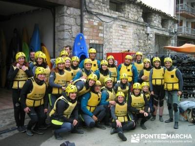 Rafting río Ara; rutas senderismo madrid señalizadas; caminatas sierra madrid